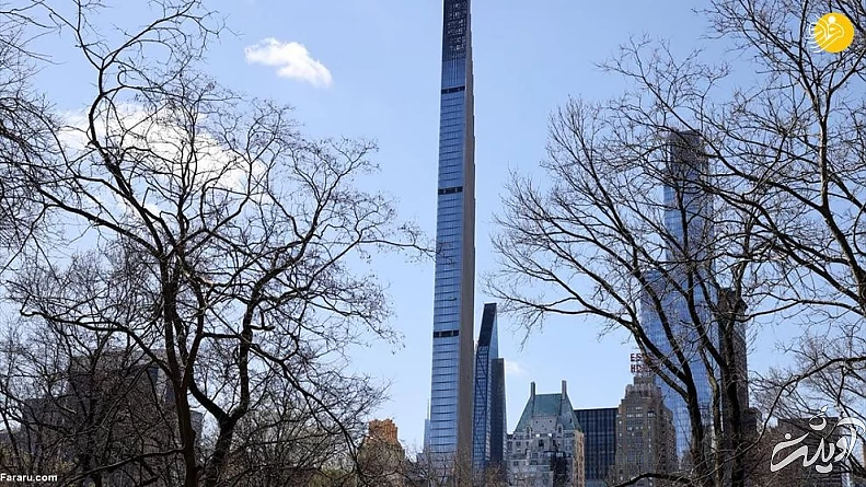 (تصاویر) باریک&zwnj;ترین آسمان&zwnj;خراش جهان